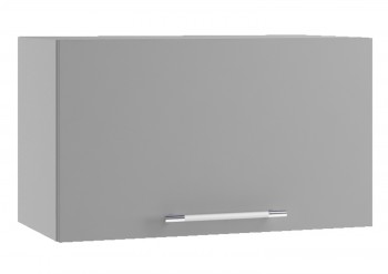 Гарда ПГ 600 шкаф верхний горизонтальный (Белый Эмалит/корпус Серый) в Саянском - sayanskij.mebel54.com | фото