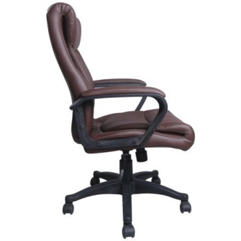 Кресло офисное BRABIX Enter EX-511 (коричневый) в Саянском - sayanskij.mebel54.com | фото