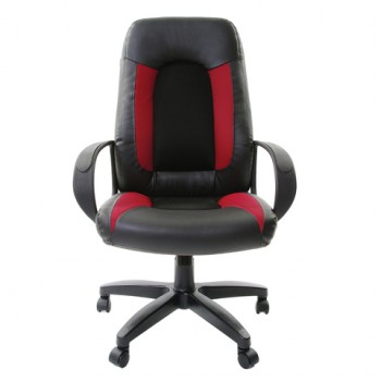 Кресло офисное BRABIX Strike EX-525 (черно-красный) в Саянском - sayanskij.mebel54.com | фото
