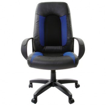 Кресло офисное BRABIX Strike EX-525 (сине-черный) в Саянском - sayanskij.mebel54.com | фото