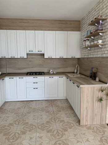 Модульная кухня Капри 1,6 м (Камень темный/Серый) в Саянском - sayanskij.mebel54.com | фото
