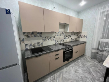 Модульная кухня Норд 2,5 м (Софт какао/Белый) в Саянском - sayanskij.mebel54.com | фото