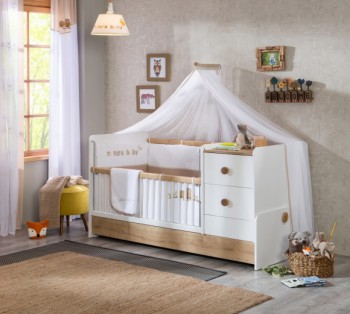 NATURA BABY Детская кровать-трансформер 2 20.31.1016.00 в Саянском - sayanskij.mebel54.com | фото