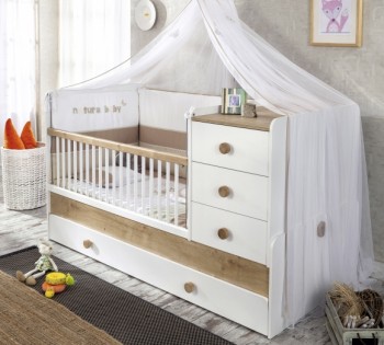 NATURA BABY Детская кровать-трансформер 20.31.1015.00 в Саянском - sayanskij.mebel54.com | фото