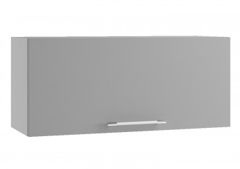 Ройс ПГ 800 Шкаф верхний горизонтальный (Графит софт/корпус Серый) в Саянском - sayanskij.mebel54.com | фото