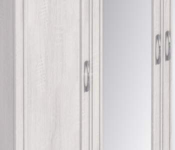 Шкаф 4-х дверный СБ-2389 Флоренция (Дуб Сонома Белый) в Саянском - sayanskij.mebel54.com | фото